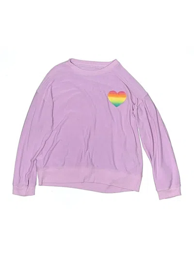 Pre-owned Chaser Kids' Sweatshirt In Purple