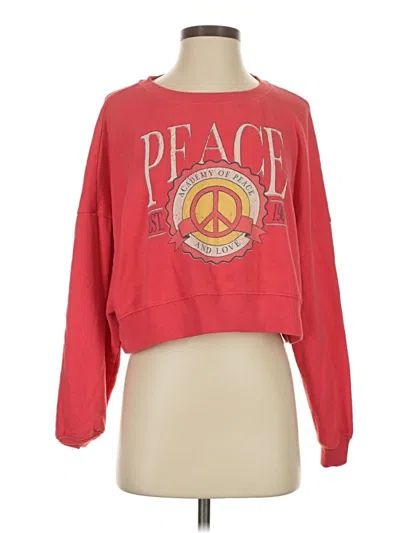 Pre-owned Chaser Sweatshirt In Red