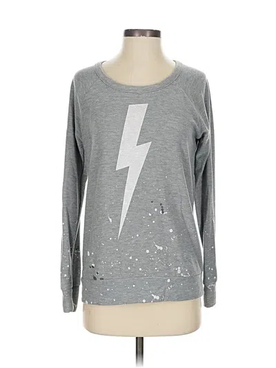 Pre-owned Chaser Sweatshirt In Silver