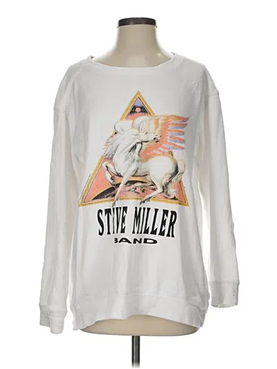 Pre-owned Chaser Sweatshirt In Silver
