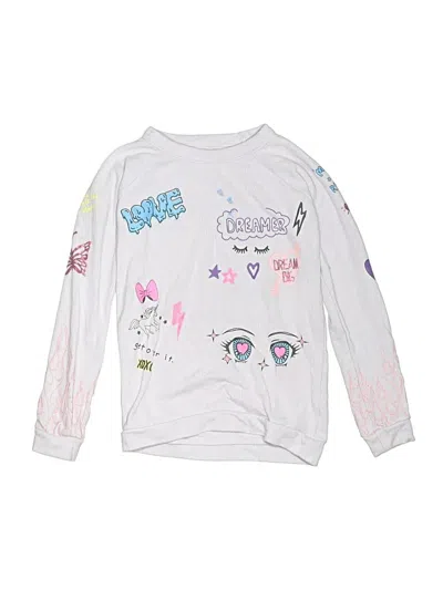 Pre-owned Chaser Kids' Sweatshirt In Silver