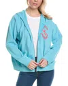 CHASER CHASER SWEET THINGS ZIP-UP SWEATSHIRT