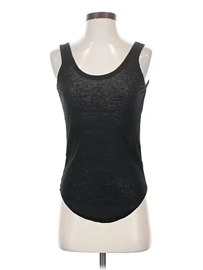 Pre-owned Chaser Tank Top Black Strapless Neckline Tops