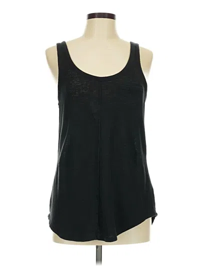 Pre-owned Chaser Tank Top Black Strapless Neckline Tops