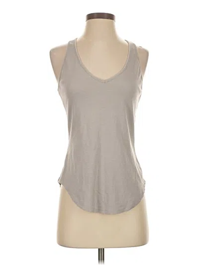 Pre-owned Chaser Tank Top Gray Halter Neckline Tops