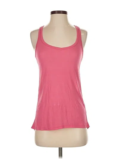 Pre-owned Chaser Tank Top Pink Halter Neckline Tops