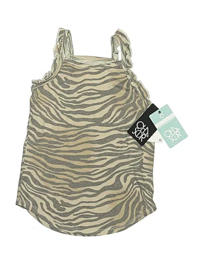 Chaser Kids' Tank Top Tan Halter Neckline Tops