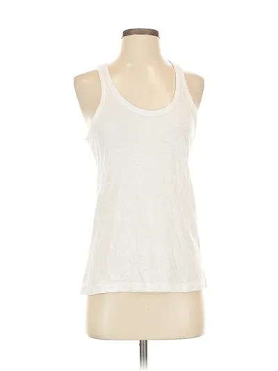 Pre-owned Chaser Tank Top White Halter Neckline Tops