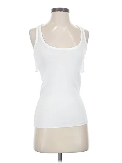 Pre-owned Chaser Tank Top White Halter Neckline Tops