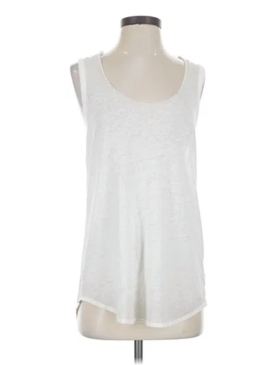 Pre-owned Chaser Tank Top White Scoop Neck Tops