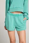 Chaser Taylor Pull On Shorts In Clover In Green