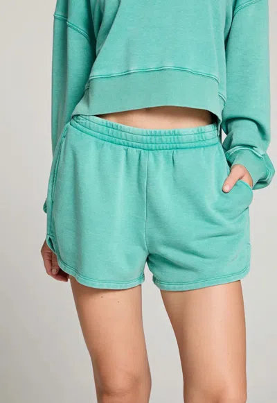 Chaser Taylor Pull On Shorts In Clover In Green