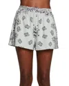 CHASER CHASER TERRY CLOTH JACQUARD RILEY SHORT