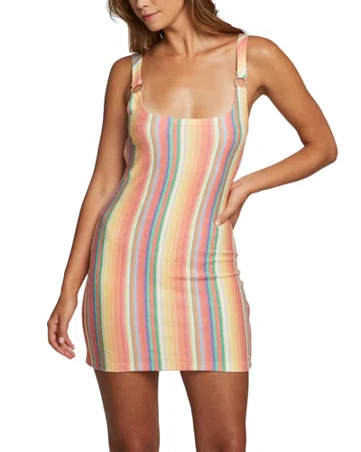 Chaser Terry Mini Dress In Multi