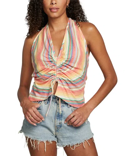 Chaser Terry Tie-front Tank In Multi