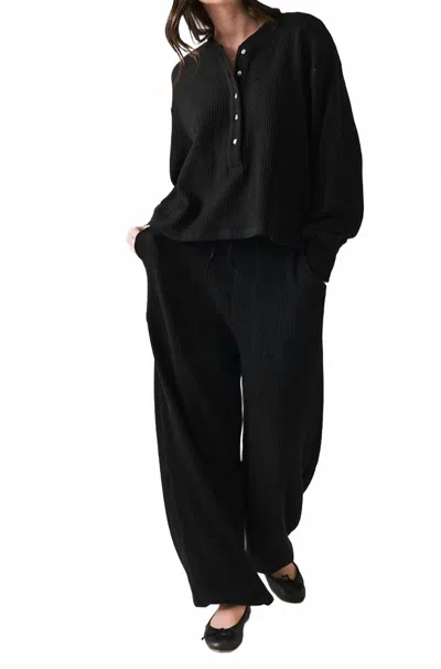 Chaser Thayne Long Sleeve In True Black