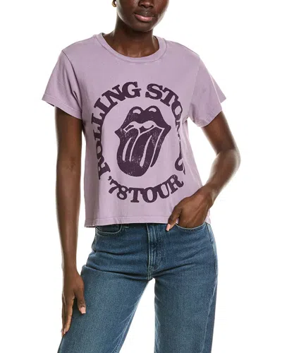 Chaser The Rolling Stones '78 Tour T-shirt In Purple