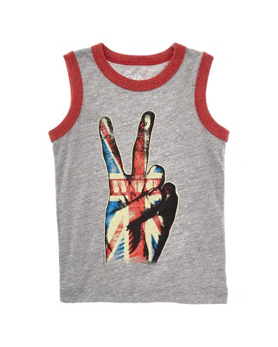 Chaser The Who Jersey Tank In Gray