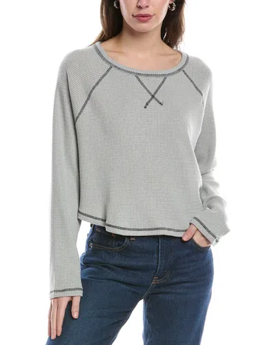 Chaser Thermal Henley In Gray