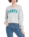 Chaser Tokyo Fleece Sweatshirt In Gray