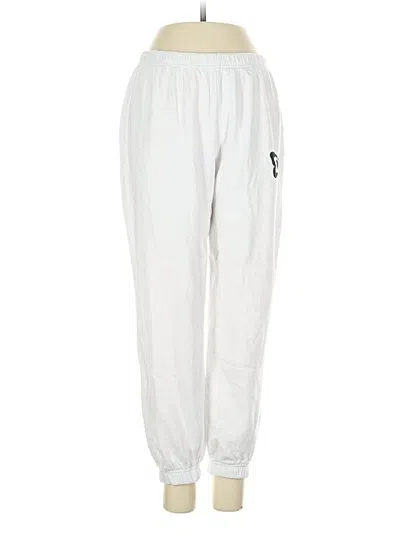 Pre-owned Chaser Track Pants In White