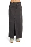 Chaser Trinidad Maxi Skirt In Licorice In Brown