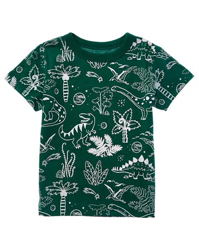 Chaser Kids' Tropical Dinosaurs T-shirt In Green