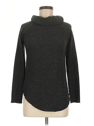 Pre-owned Chaser Turtleneck Sweater In Black