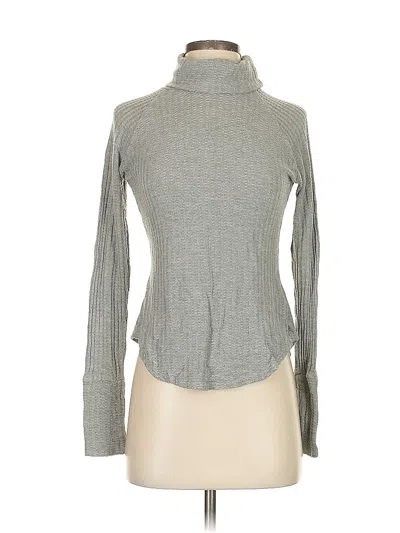 Pre-owned Chaser Turtleneck Sweater In Gray