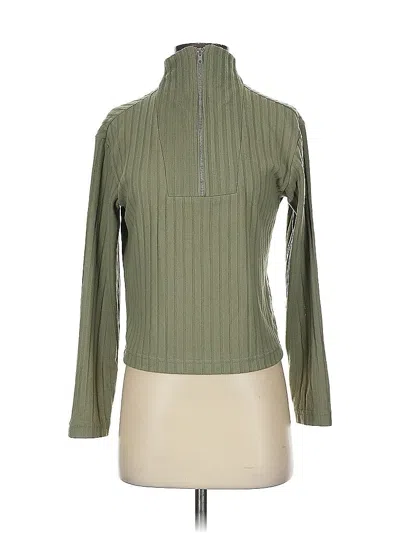 Pre-owned Chaser Turtleneck Sweater In Green
