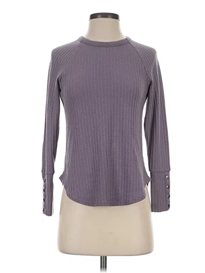 Pre-owned Chaser Turtleneck Sweater In Purple