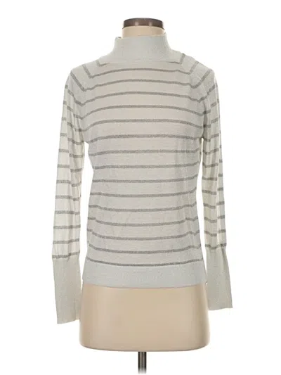 Pre-owned Chaser Turtleneck Sweater In Silver