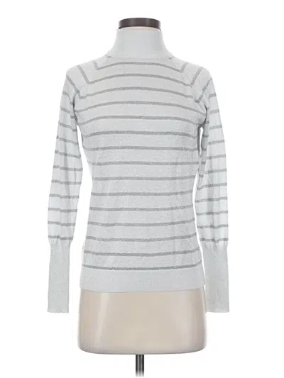 Pre-owned Chaser Turtleneck Sweater In Silver