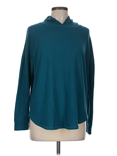 Pre-owned Chaser Turtleneck Sweater In Teal