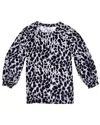 Chaser Velvet Raglan Pullover In Multi