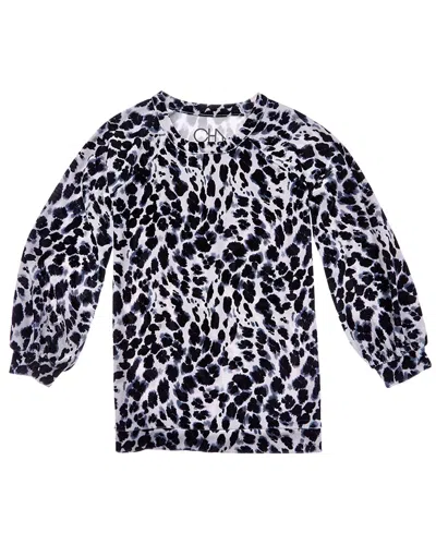 Chaser Kids' Velvet Raglan Pullover In Multi