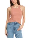 Chaser Vintage Rib August Tank In Gold