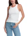 Chaser Vintage Rib August Tank In White