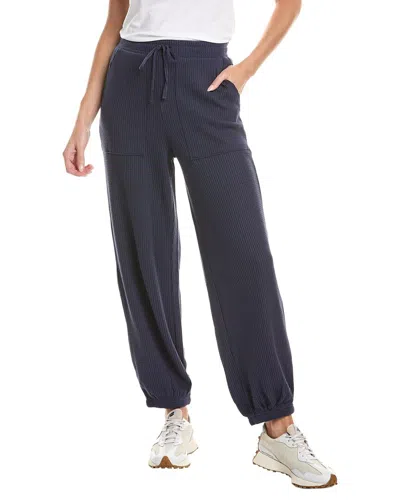 Chaser Waffle Thermal Billyy Jogger Pant In Blue