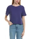 Chaser Waffle Thermal Rover T-shirt In Purple