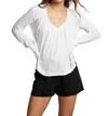 Chaser Warren Blouse In White In White