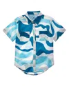 Chaser Wavy Stripe Shirt In Multi