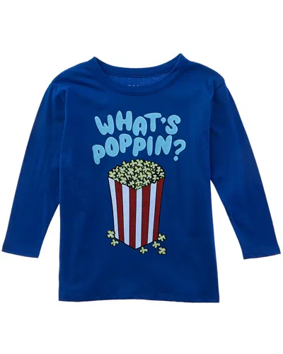 Chaser What's Poppin' T-shirt In Blue