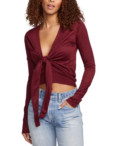 Chaser Wild Thiing Burnout Jersey Jeni Long Sleeve In Multi