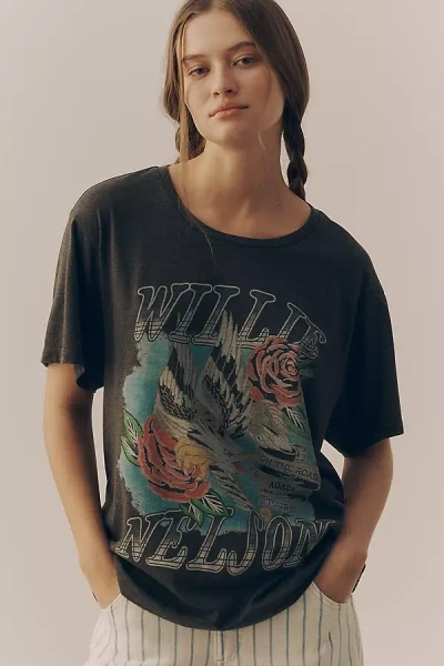 Chaser Willie Nelson Tee In Blue