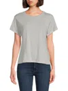 Chaser Women's Heathered T-shirt In Heather Grey