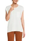 Chaser Women's Jersey Tank Top In White