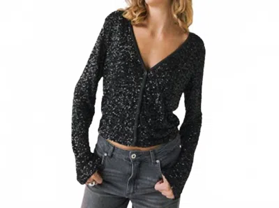 Chaser Women's Sparrow Long Sleeve Top In Black