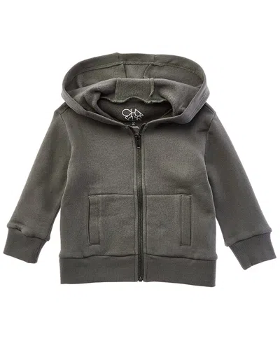 Chaser Kids' Zip-up Hoodie In Gray