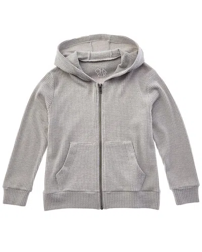 Chaser Kids' Zip-up Hoodie In Gray